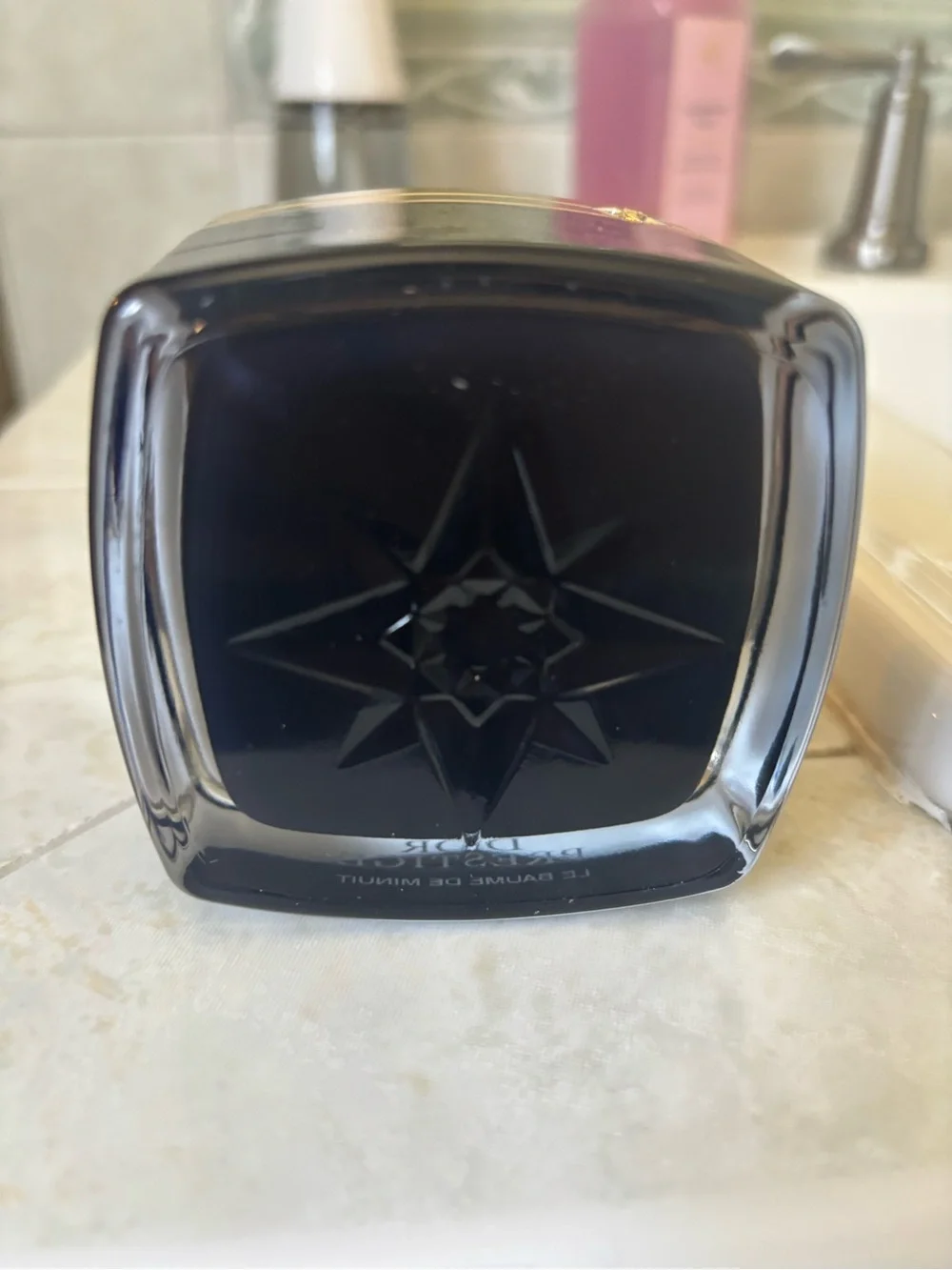 Dior Prestige Night Balm in Deep Navy & Gold Jar